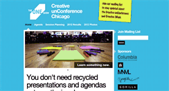 Desktop Screenshot of creativeunconference.com